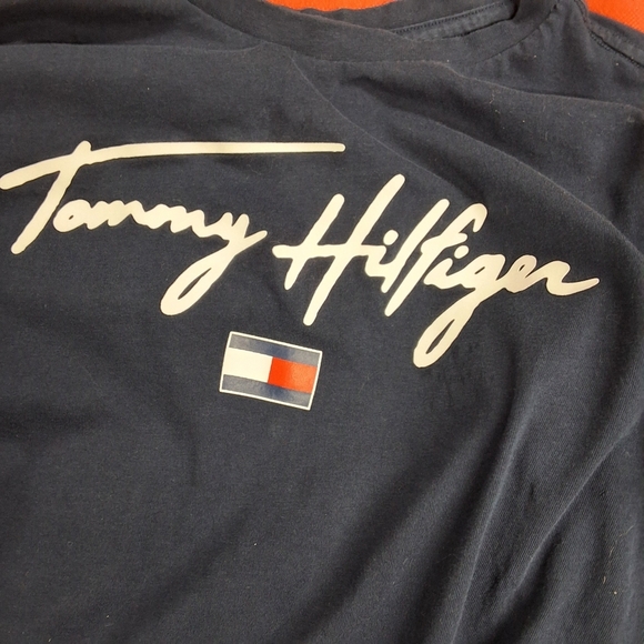 Tommy Hilfiger Blue Short Sleeve Tee - Picture 9 of 9